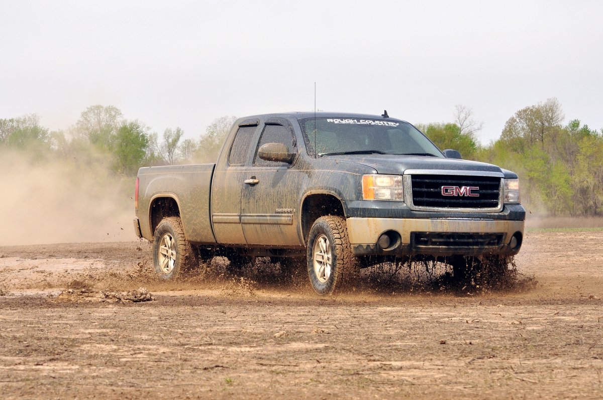 GMC Sierra 1500 Suspension Lift Kit - Rough Country - 3 Inch Lift Kit | Lift Knuckle - '07-'13